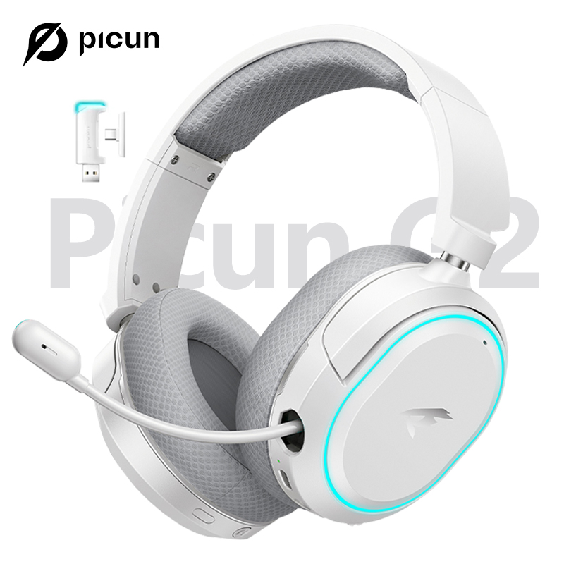 Usb C Earphone - Picun G2 2.4GHz Bluetooth ワイヤレスゲーミングヘッドセット PC