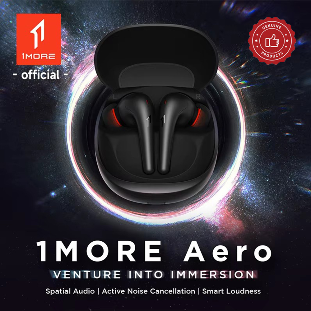 Noise Cancelling Headphone - 1MORE Aero イヤーバッド ノイズキャンセリング Bluetooth 5.2