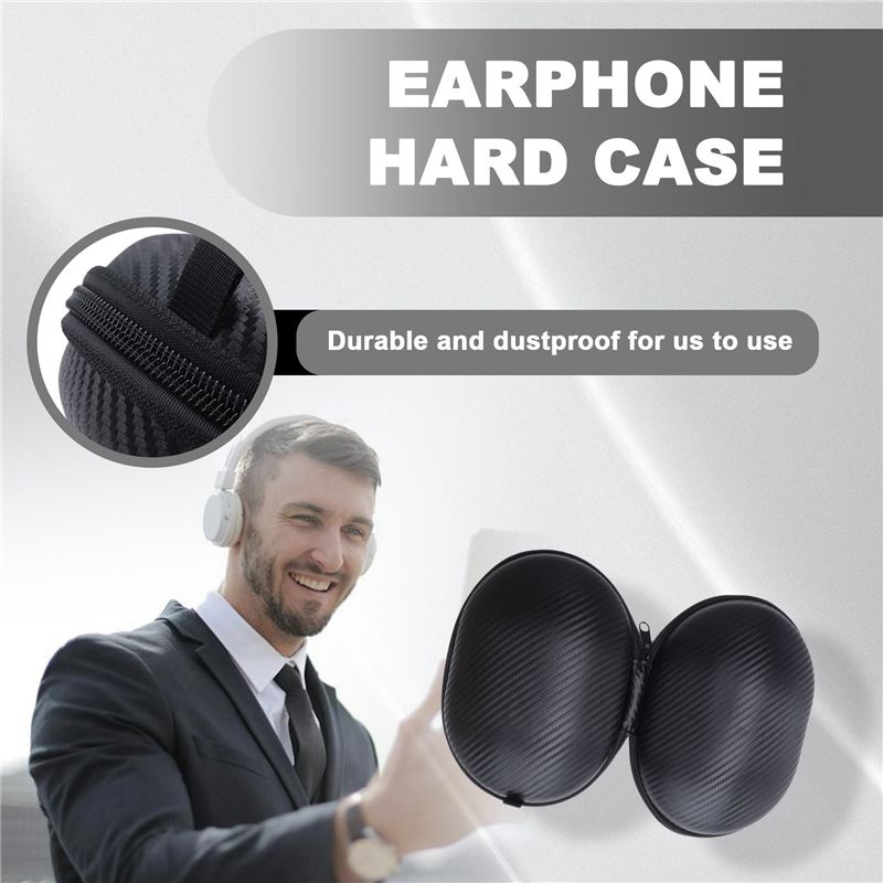 キャリングケース トラベル収納バッグ プロテクター ヘッドホ - Headphone Case Hard のレビューと価格