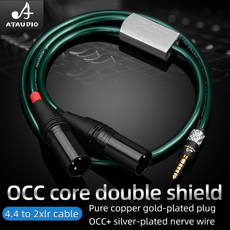 ATAUDIO HIFI 4.4mm バランス オス - デ - Audio Splitter Y のレビューと価格